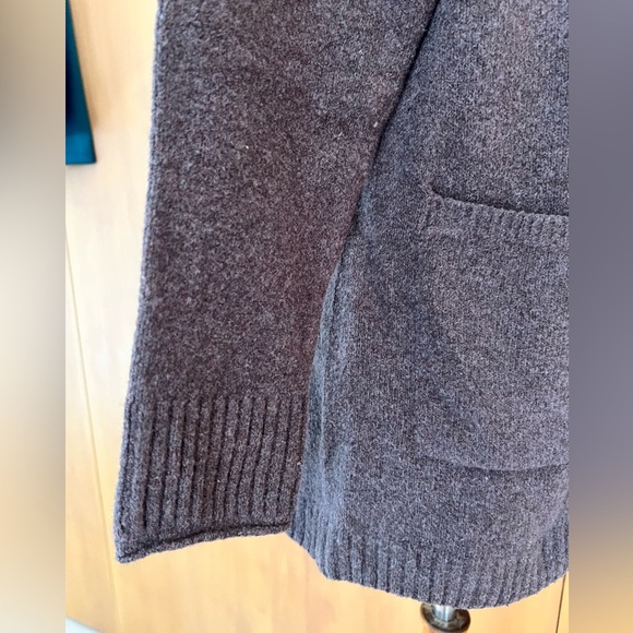 JJill brown burnt umber Heather open front cardigan, small, nwt - Picture 7 of 12